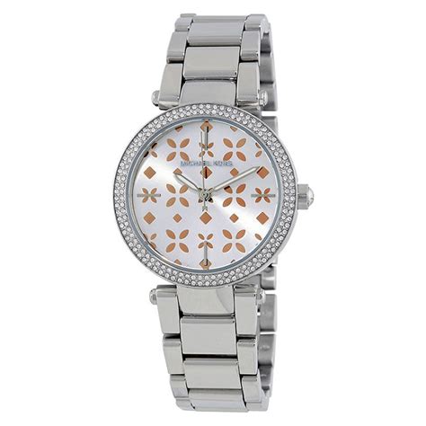 michael kors mk6483|Michael Kors Mini Parker Silver Dial Ladies Watch MK6483.